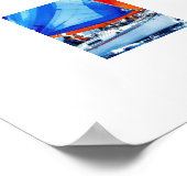 Poster Watercolor Sailboat Regatta (Coin)