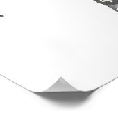 Poster Watercolor Skier And Slopes With Fir Trees Winter (Coin)