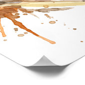 Poster Watercolor sloth (Coin)