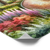 Poster Watercolor Summer Park Scene (Coin)