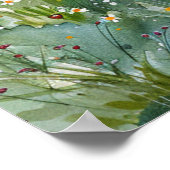 Poster Watercolour Beach Cottage (Coin)