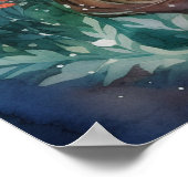 Poster Watercolour Forest Princess (Coin)