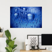 Poster Waterdrops (Bureau à domicile)