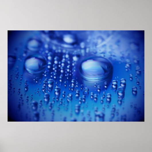 Poster Waterdrops (Devant)