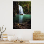 Poster Waterfalls | Erawan Waterfall, Thailand (Cuisine)