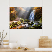 Poster Waterfalls | Gleno, Northern Ireland (Cuisine)