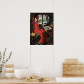 Poster Waterhouse - Demi-Sick D'Ombres, Dame De Shalott (Cuisine)