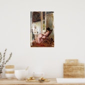 Poster Waterhouse - La Loggia 1893 (Cuisine)