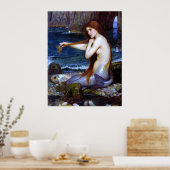Poster Waterhouse : La Sirène (Cuisine)