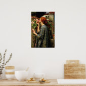 Poster Waterhouse - L'Âme Du Rose 1903 (Cuisine)