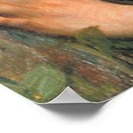 Poster Waterhouse : Odeur de Rose (Coin)