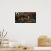 Poster Waterhouse - Ulysses Et Sirens (Cuisine)