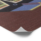 Poster Waterloo, Iowa - Scènes de grandes lettres (Coin)