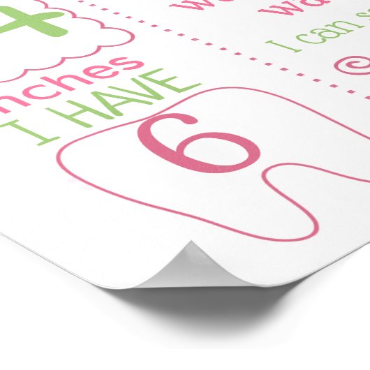 Poster Watermelon One dans une planche d'anniversaire Mel (Coin)