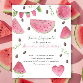 Poster Watermelons Time Capsule 1er anniversaire