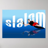 Poster Waterski (Devant)