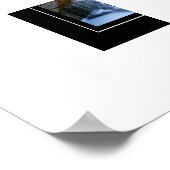 Poster Watervalscène (Hoek)