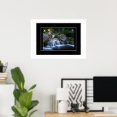 Poster Watervalscène (Thuiskantoor)