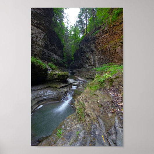 Poster Watkins Glen, New York (Devant)