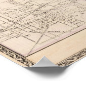 Poster Watseka, Paris, Mt Sterling, Beardstown et Arcola (Coin)