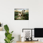 Poster Watson Et Le Requin (Bureau à domicile)