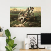 Poster Watson et le requin par John Singleton Copley (Bureau à domicile)
