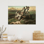 Poster Watson et le requin par John Singleton Copley (Cuisine)