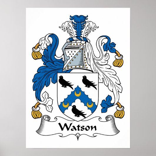 Poster Watson Family Crest (Devant)