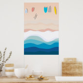 Poster Watsons Bay Sydney | Illustration aérienne (Cuisine)