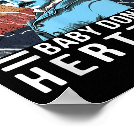 Poster Watt Is Love Baby Don't Hertz Me Nikola Tesla Vint (Coin)