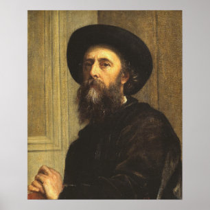 Poster Watts - Autoportrait 1864