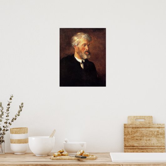 Poster Watts - Portrait De Thomas Carlyle (Cuisine)