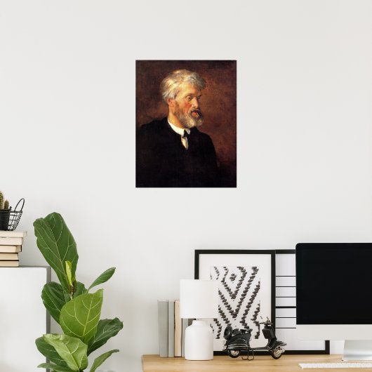 Poster Watts - Portrait De Thomas Carlyle (Bureau à domicile)