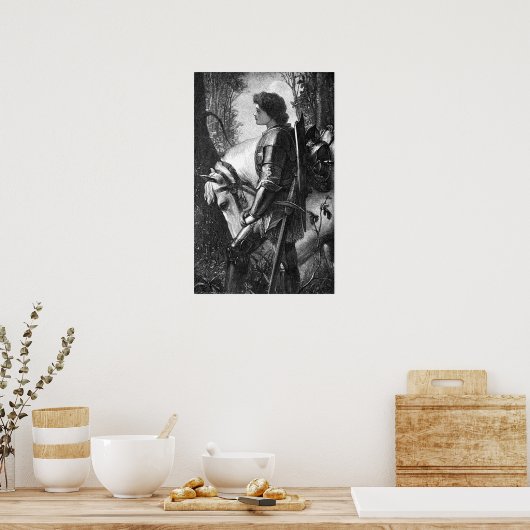 Poster Watts - Sir Galahad (Cuisine)