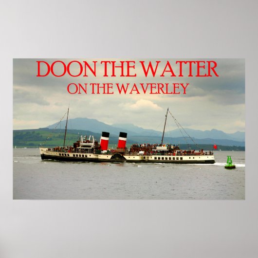 Poster waverley sur l'argile (Devant)