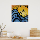 Poster WaveRunner (Imprimer) par Nathan Jalani Taylor (Cuisine)