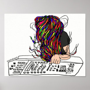 Poster Waxbabe Bassnectar Logo