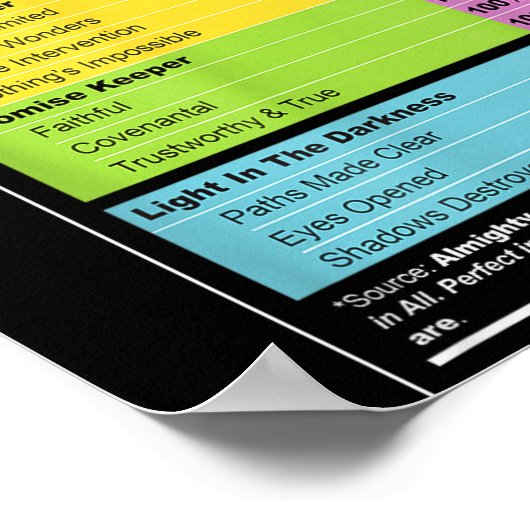 Poster Waymaker Facts Christian Tee _ Faith Nutrition Lab (Coin)