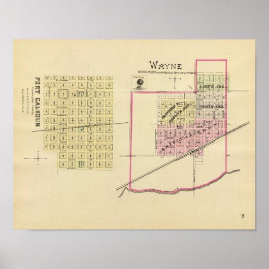 Poster Wayne, Nebraska (Devant)