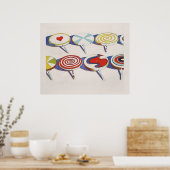 Poster wayne thiebaud - gros suçoirs 1971 (Cuisine)