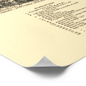 Poster Waynesboro, VA Carte panoramique - 1891 (Coin)