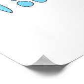 Poster Wazo L'oiseau (Coin)