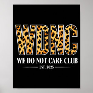 Poster Wdnc - Club On S'en Fiche
