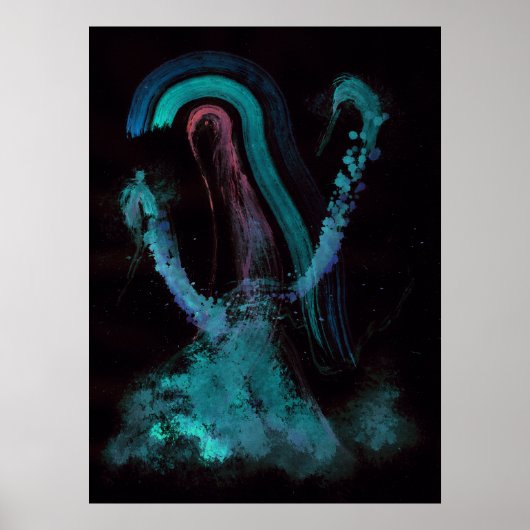 Poster WDV - 089 - Heron enraciné (Devant)