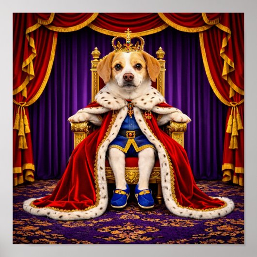 Poster "We Are Not Amused" (Devant)