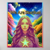 POSTER WE ARE STARDUST (Devant)