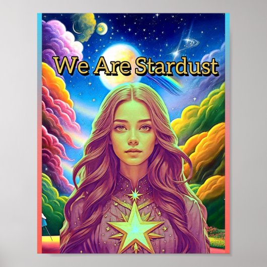 POSTER WE ARE STARDUST (Devant)