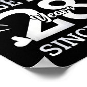 Poster We Are Together 28 Years Couple Anniversary Since  (Coin)