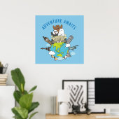 Poster We Bare Bears - Adventure Await (Bureau à domicile)