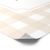 Poster  We can bearly wait neutral Teddy bear Welcome (Coin)